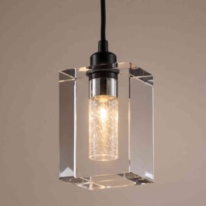 Clear Cube Acrylic Pendant Light