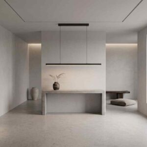 Slim Bar Linear Pendant Light