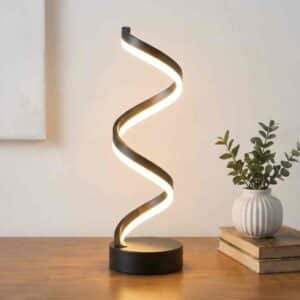 Spiral LED Table Lamp
