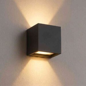 Cube Shape Up And Down Wall Light