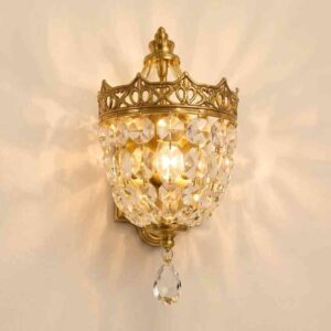 Empire Crystal Wall Light