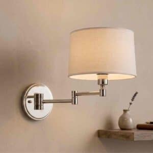 Drum Shade Swing Arm Sconces