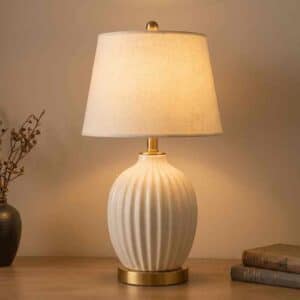 Drum Shade Table Lamp
