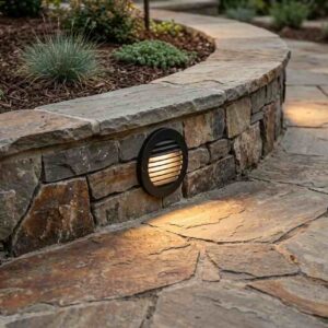 Louvered Well Light