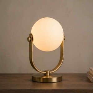 Globe Shape Table Lamp