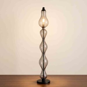 Twist Glass Floor Lamp