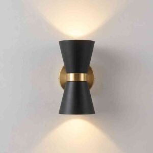 Hour Glass Shape Up And Down Wall Light