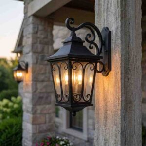 Lantern Style Outdoor Hanging Light